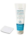 Lācurā -Aldi - Hot Cloth Cleanser | with Muslin Cloth | Hyaluronic & Marine Algae | All Skin Types | Vegan Friendly | 200mL