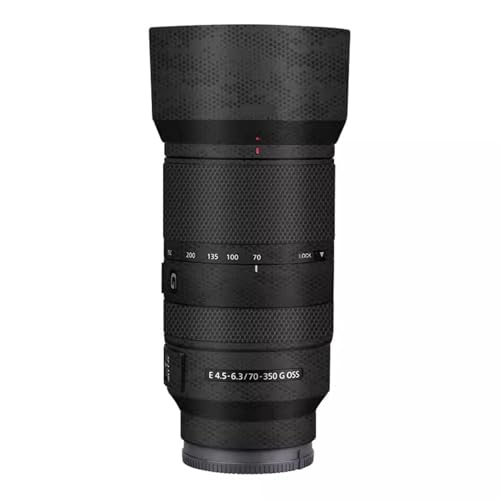 Film protection Sony E 70-350 mm haut de gamme Mamba Noir vinyle