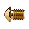 Ruby Nozzle 0.6mm for Bambu Lab P1P / P1S / X1 / X1C 3D Printer Upgrade TZ2.0 Hotend, Hardened & Abrasion Resistant