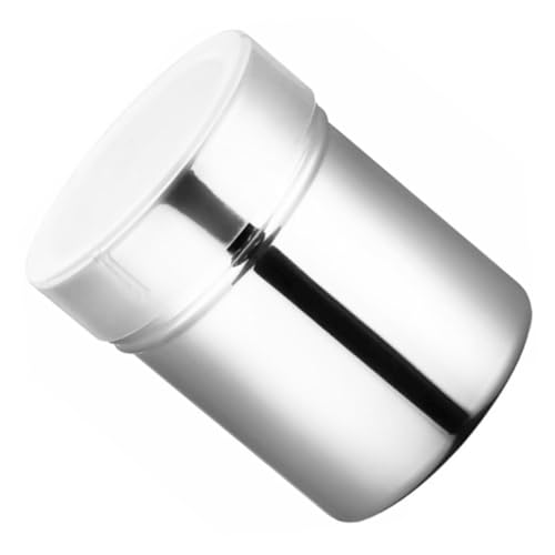 LOLIPPYY Tarro de Acero Inoxidable para Especias y Polvo Dispensador Compacto y Fácil de Limpiar para Cocina y Barbacoas Diseño Minimalista y Portátil
