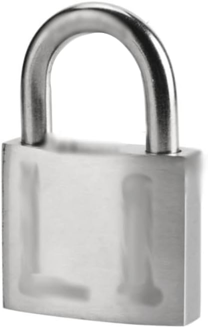 Bulk Locks Padlock Comes with 4 Keys Durable Padlock Stainless Steel Key Lock Suitable for Doors and Warehouses Outdoor Padlock
