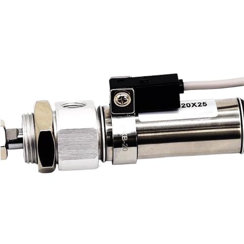 Cylindre pneumatique double course haute précision CDM2B25-25 au standard industriel