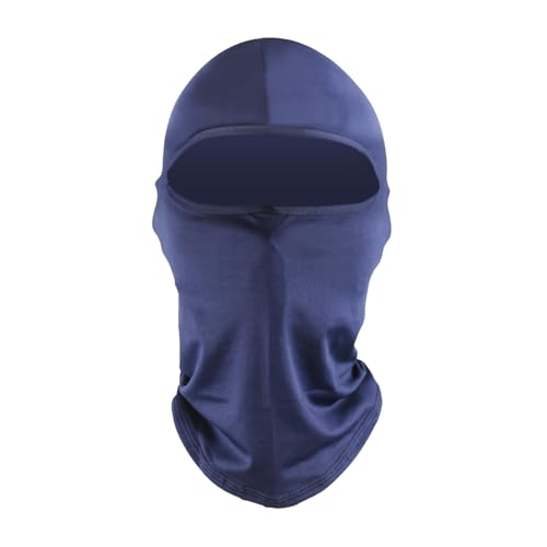 Qizeroty Couvre-visage de protection UV, couvre-visage de moto | Cagoule de cyclisme en soie glacée | Masque facial à capuche d'été respirant pour le cyclisme, la course à pied et l'extérieur