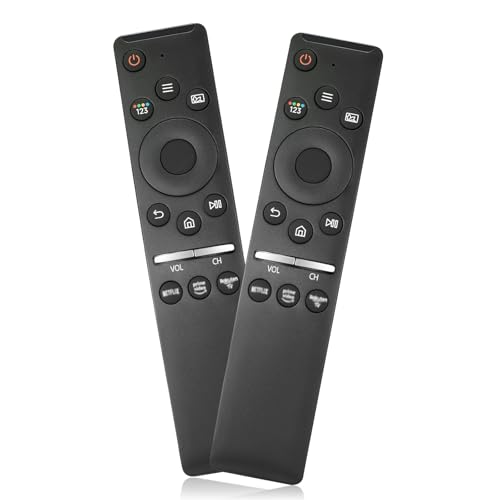 Mando a distancia universal para televisores Samsung Smart TV QLED UHD SUHD HDR LCD LED HDTV marco curvado 4K 8K 3D 3D 3 botones de acceso directo (2 unidades)