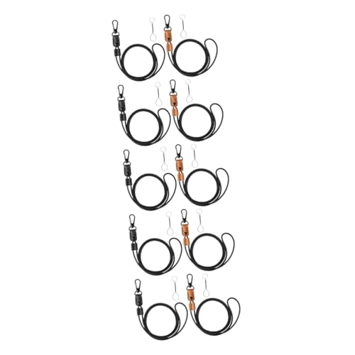 Cordon pour identification STOBOK - Lanyard ajustable badges clés sécurité multipack