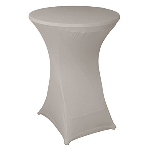 Preisvergleich Produktbild Greemotion Stehtischüberzug, Polyester, Grau, 80 cm