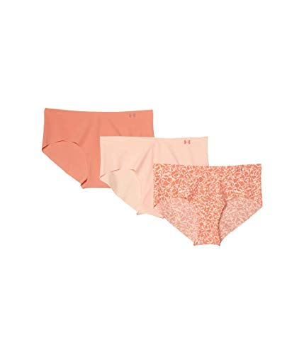Image of Under Armour Women's Deprecated-3-pack Pure Stretch No Show Hipster Underwear, All-day Comfort Fit & Ultra-soft