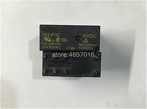Relais 793-P-1C 12VDC lot de 5 pièces de rechange 8PIN 16A pour circuit G2R-1-E