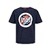 Produktbild JACK&JONES Herren JJLOOF Tee SS Crew Neck T-Shirt, Navy Blazer, Medium