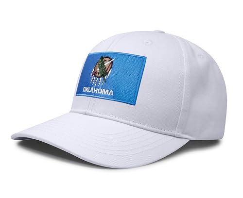Image of International Tie State Hat for Men and Women, Adjustable Snapback Trucker Baseball Cap with Embroidered Patch