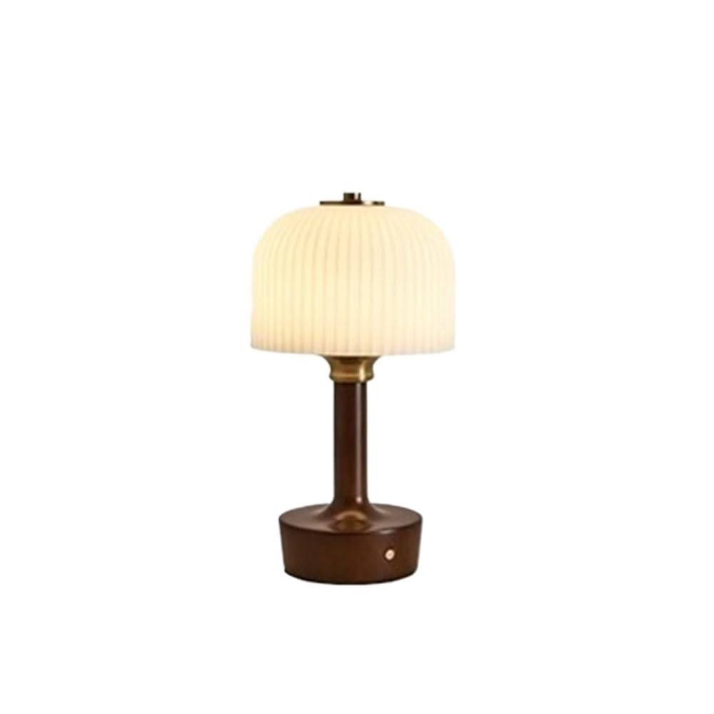 Hhmmei2024-23 Table Lamps Table Lamp Bedroom Office Nightstand Atmosphere Wooden Decoration Three-Color Light Changing