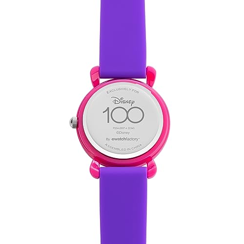 Disney 100 Kids' Plastic Time Teacher Analog Quartz Silicone Strap Watch3