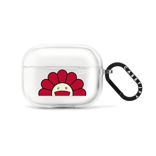 CASETiFY [Takashi Murakami Co-Lab] �C���p�N�g �P�[�X for AirPods Pro 2 - SMILE (RED) - �t���X�g
