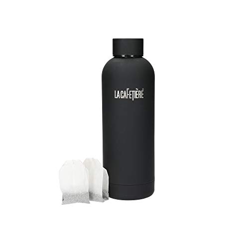 La Cafetière Juego de Regalo de Té con Termo de Acero Inoxidable y 10 Bolsas de Té English Breakfast en Caja de Regalo… - Imagen 3