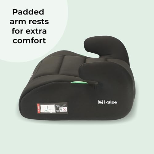 My Babiie MBCSB10 Booster Car Seat - Lightweight at 1kg, Approx. 6-12 Years (125-150cm, 22-36kg), R129, i-Size Backless Child Car Seat, Group 3, Compact, Portable, Ideal for Travel - Black - Image 6