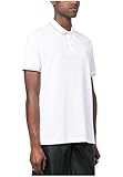 V Emblem Logo Versace Jeans Couture Herren Poloshirt V-Emblem Modell 7 4GAGT08 CJ01 T Farbe Schwarz, weiß, XL