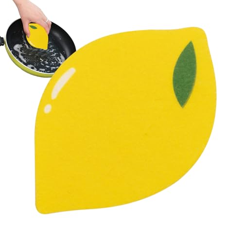 Bayetas de Cocina - Esponjas Exfoliantes,Estropajos Multiusos Forma De Fruta para Limpiar Ollas, Sartenes, Azulejos, Bañeras, Baño Y Parrillas del Hogar