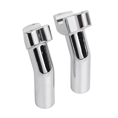 Rehausseurs guidon 1 pouce pullback chrome pour moto custom Glide