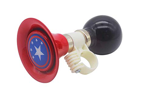 AISHEMI Kids Bike Squeeze Horn Bell for Girls Boys (Black)