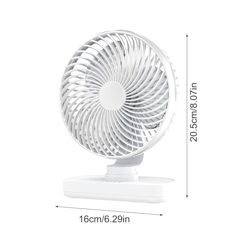Ventilador personal para combatir el calor en exteriores con flujo regulable 7