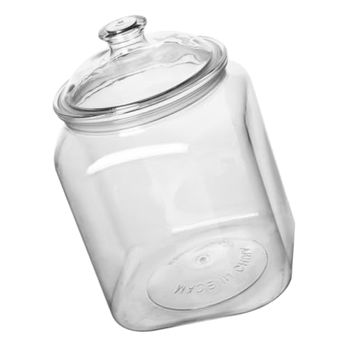 ERINGOGO 家用方形密封保存容器 小型プラスチック密閉ジャー コーヒー豆 茶葉 乾燥果実用 粉末保存 蓋付き食品ストッカー キッチン用鮮保持