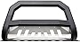 Matte Black AVT Style Bull Bar Brush Push Front Bumper Grill Grille Guard With Aluminum Skid Plate For 11-20 Toyota Sienna