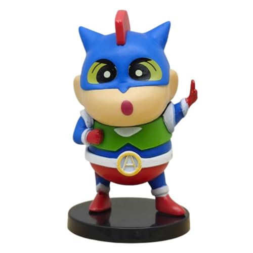 Image of FUNFOB Shinchan Action Figure Height -8cm | Shin chan Figurine Cartoon Figures Toys for Boys & Girls PVC Multicolour | Action - Kamen Dress
