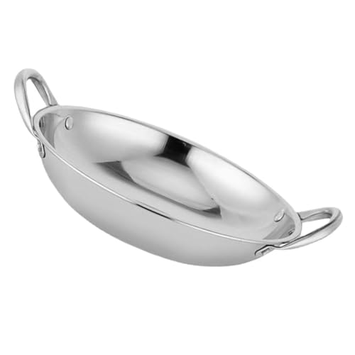 Wok de acero inoxidable SECFOU miniatura 1