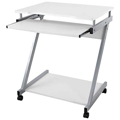 Bureau Informatique Roulant VASAGLE LCD811W Cover