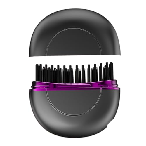 Peigne lisseur électrique brosse chauffante et outil de coiffure de voyage