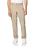 Jack Nicklaus mens Flat Front With Active Waistband (Waist Size 29 - 54 Big & Tall) Golf Pants, Chinchilla 2, 36W x 30L US