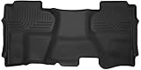 Husky Liners Fits 2014-18 Chevrolet Silverado/GMC Sierra 1500 Double Cab, 2019 Chevrolet Silverado 1500 LD/GMC Sierra 1500 Limited Double Cab, 2015-19 Silverado/Sierra 2500/3500 Double Cab X-act Contour 2nd Seat Floor Mat (Full Coverage)
