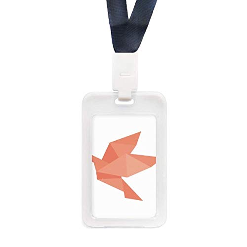 Pochette carte de crédit rouge origami oiseau idéale pour vos voyages urbains