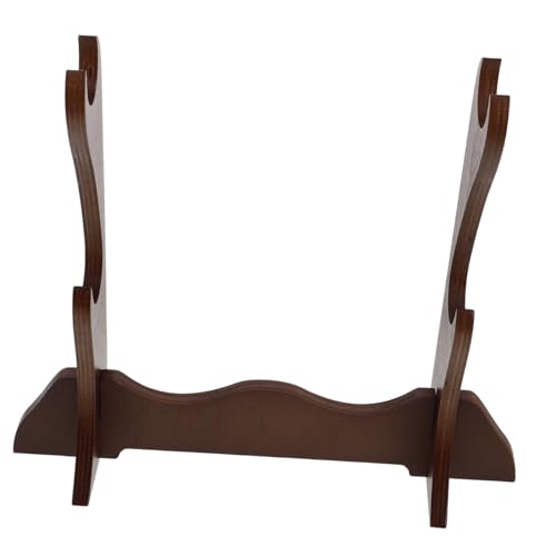 FAVOMOTO Flute Holder Stand Wood Display Stand for and Flutes Musical Instrument Rack Home Decorative