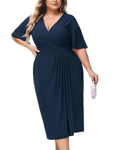 Damen Badeanzug Große Größen - Sexy Einteiler Mit Push-Up Und Mesh-Einsätzen