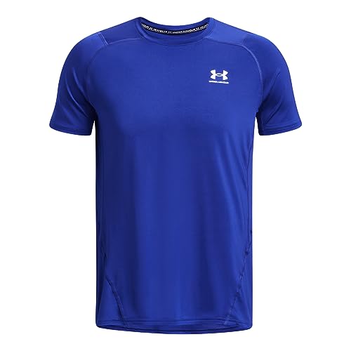 Image of Under Armour Men's UA HG Armour Comp SS Short Sleeve Functional Shirt Quick Dry T-Shirt with Compression Fit