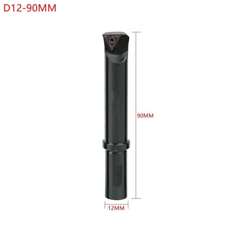 5PCS/Set Shank 12MM Milling Machine Fine-Tuning Boring Device CNC Machine Clip Tool Holder Boring Tool Holder Blade Boring Bar