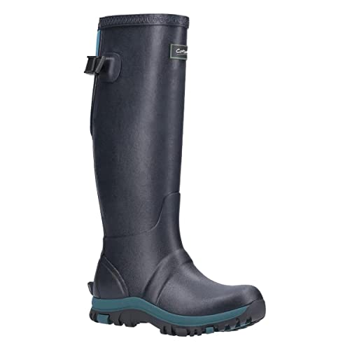 Bottes en caoutchouc bleu souples et imperméables Cotswold - 3