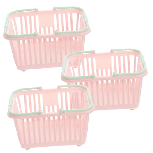GATHINESS 3 Piezas Cesta De Almacenamiento Canastas De Plastico para De Pascua Contenedores De...