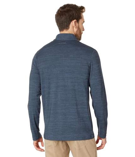 TravisMathew The Heater 1/4 Zip Vintage Indigo/Black MD2