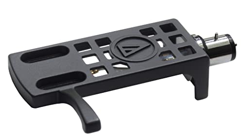 Audio-Technica AT-HS10BK 1/2 Universal Headshell for 4-Pin Turntable Cartridges Black