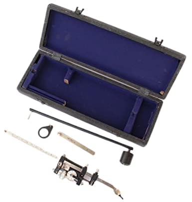 Complete Sliding Roller Drum Planimeter Set - Superior Quality with Box, Maps, and Instructions By UK SURVEY INST-image-38