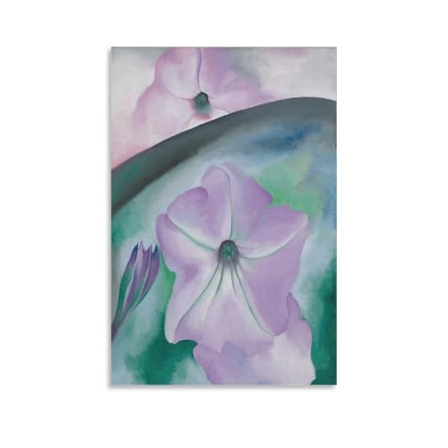 Impression sur toile Motif pétunia n° 2 de 1924 Georgia O'Keeffe 40 x 60 cm