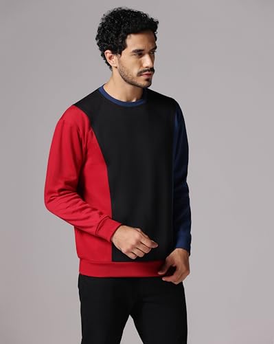 Image of INKKR Men's Full Sleeve Solid Sweatshirt (280 GSM)