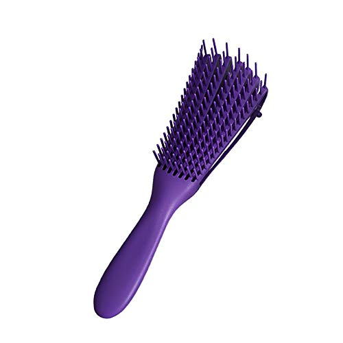 LucaSng Tangle Comb 3A to 4C Tangle Brush for Curled Wavy/Curly/Wet/Dry/Oily/Thick/Long Hair, Knotted and Tangled are Easy to Clean
