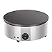 Produktbild Royal Catering RCEC-3000-R Crepes Maker Crepeseisen (Ø 40 cm, 3000 W, Gusseisen mit Emaillebeschichtung, Edelstahl, inkl. Teigverteiler)