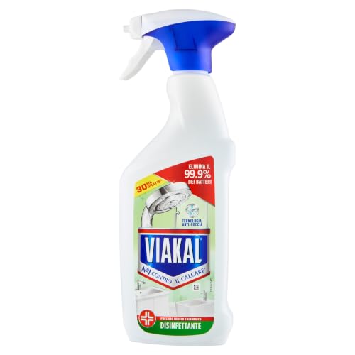 Viakal Nettoyant anticalcaire pour salle de bain Blanc 470 ml