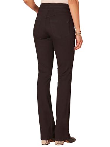 Democracy Women's Ab Solution High Rise Itty Bitty Bootcut Glider Jeans4