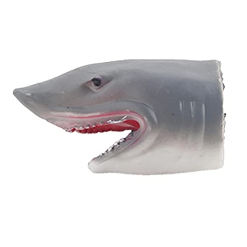Image of Fashion My Day Kids Zoo Poly Animal Hand Glove Puppets Taletelling Toy Shark