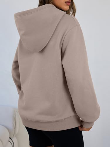 Trendy Queen Womens Fleece Sherpa Lined Hoodie Winter Pullover Sweatshirts - image 4